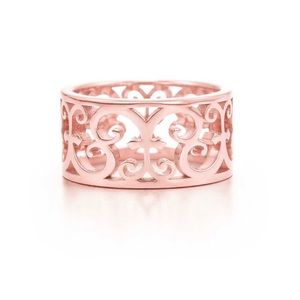 Tiffany & Co. Enchant rose gold ring 6.5